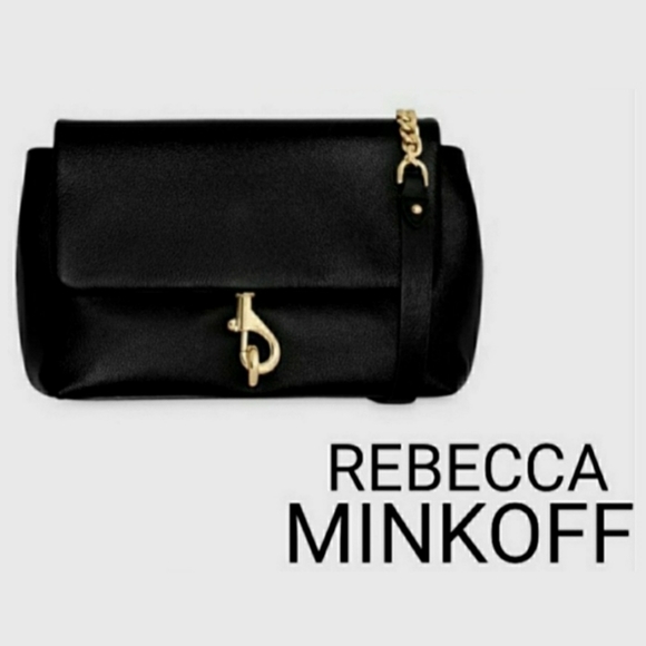 Rebecca Minkoff Handbags - Rebecca Minkoff Flap Crossbody Bag Black